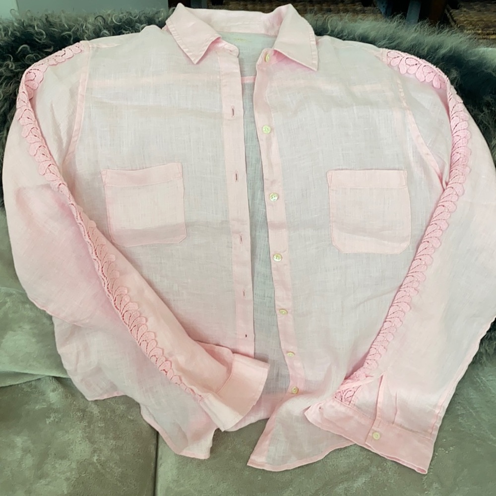 Lilly Pulitzer linen shirt
